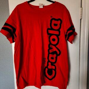 Red Crayola Large T-Shirt